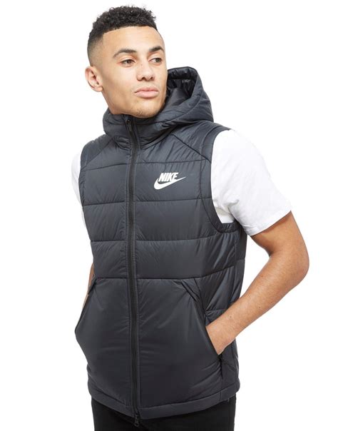 nike hooded gilet